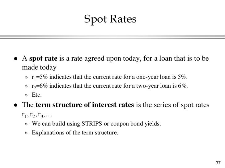 calculate spot rate coupon bond